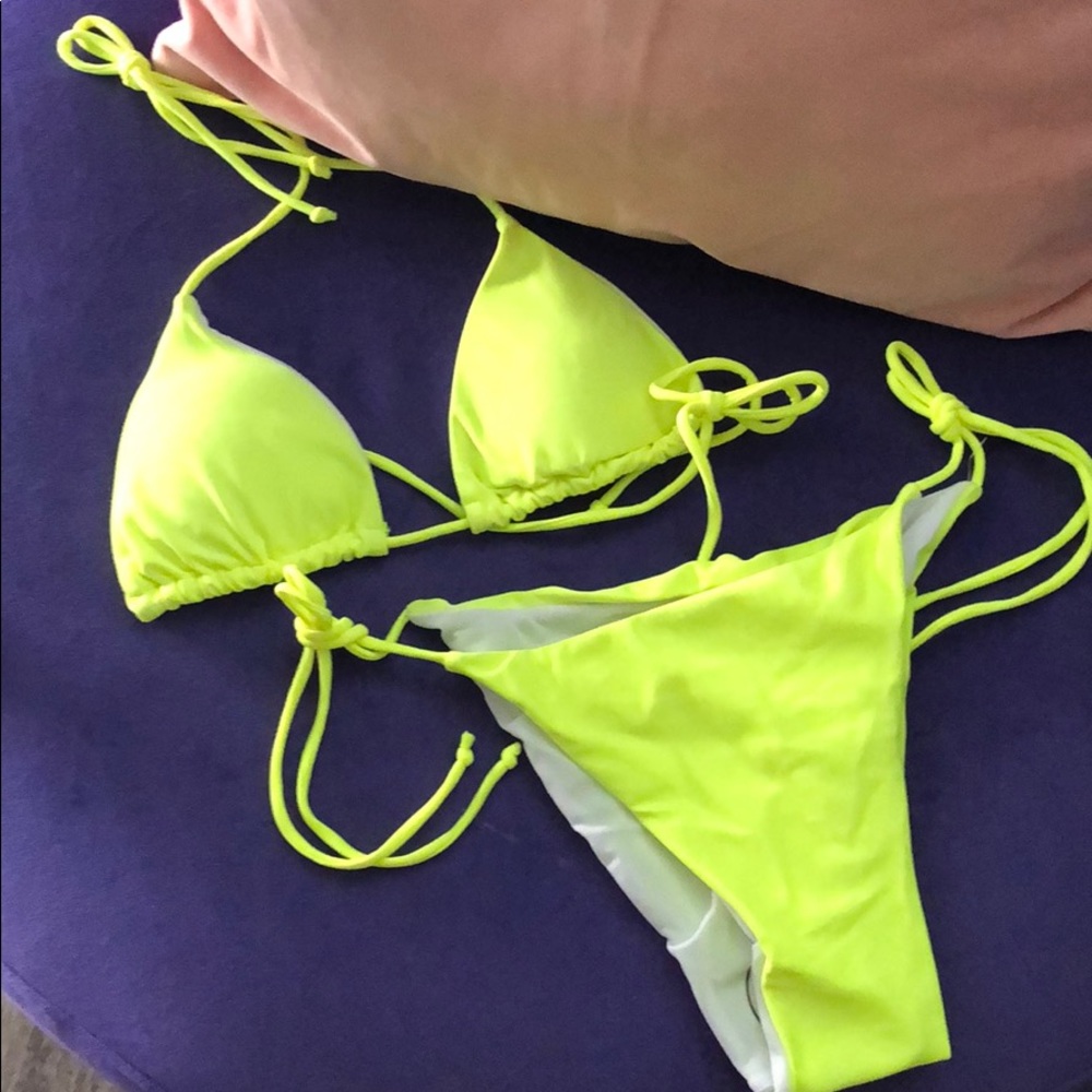 Neon bikini